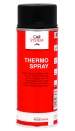 Аэрозольная термостойкая краска Thermo Spray (черная матовая)